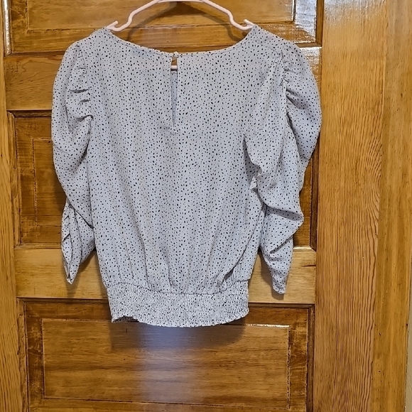 Paper Crane Pink Boxy Blouse Long Sleeves M - Picture 3 of 4